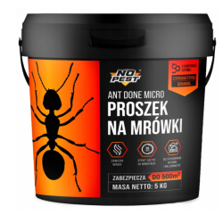 Ameisenpulver 5 kg No Pest Ant Done Micro Granulat. Mittel gegen Ameisen im Haus und Garten.
